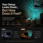AVELUNE™ Retro Vinyl Bluetooth Speaker with Ambient Light & White Noise