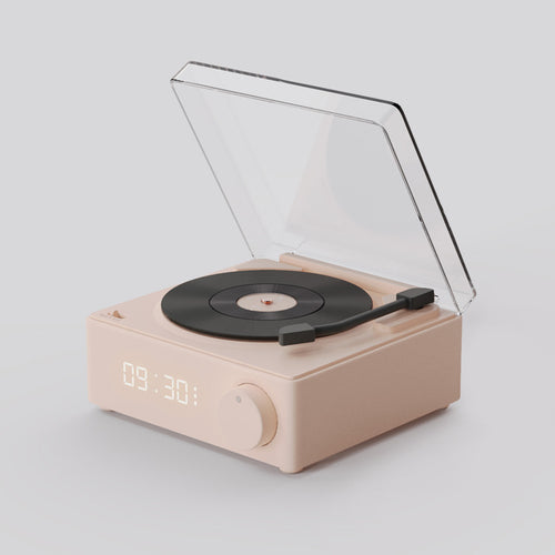 Alarm Clock Speaker Multifunctional Atom Vinyl Bluetooth